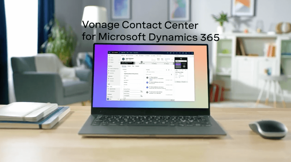 Microsoft Dynamics 365용 Vonage Contact Center 소개 Vonage Contact Center for Microsoft Dynamics 365 Video Posterframe